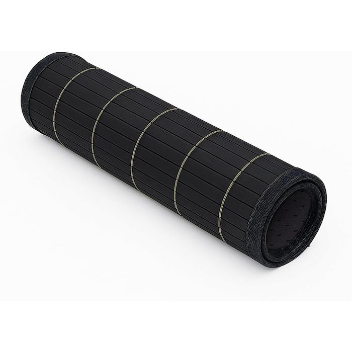 Набір із 6 сервірувальних килимків 45 x 30 см, чорний Relaxdays