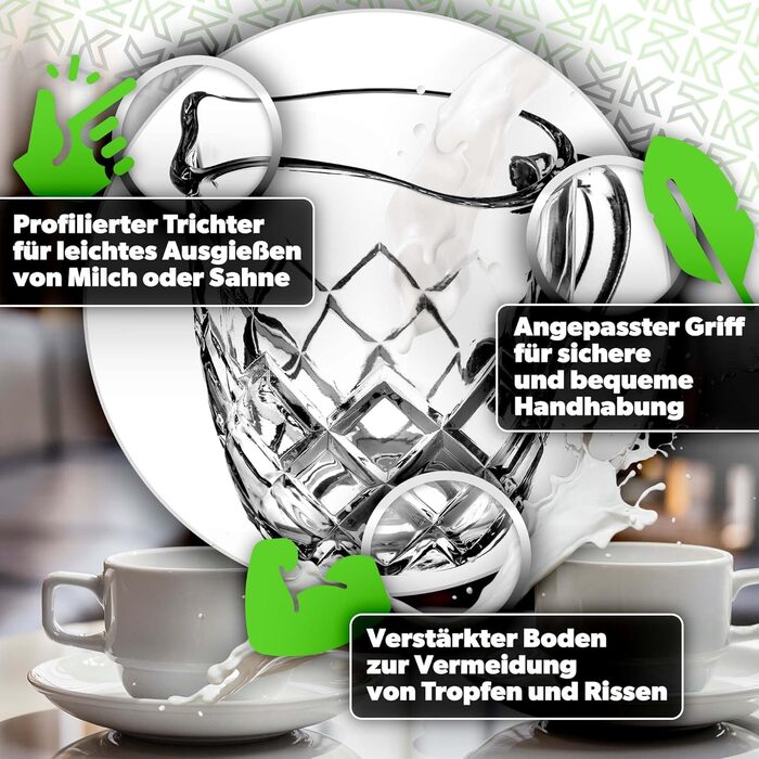 Ковші для молока 200 мл KADAX