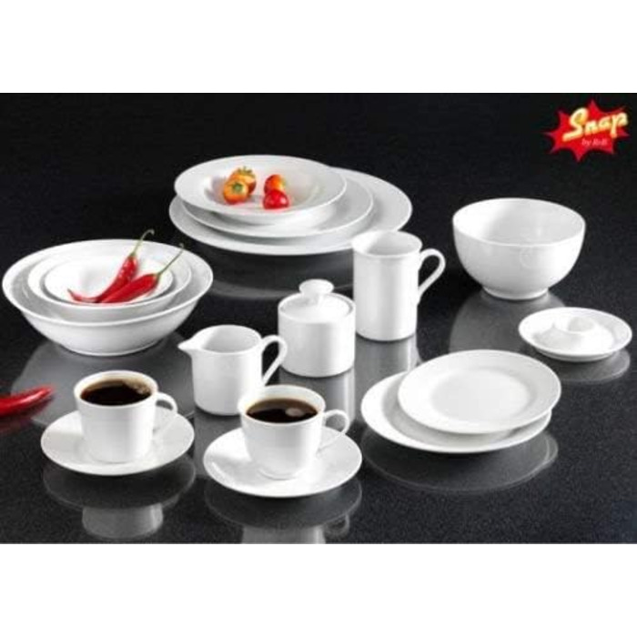 Набір кавових чашок 6 шт 300 мл білий Bianco Ritzenhoff & Breker