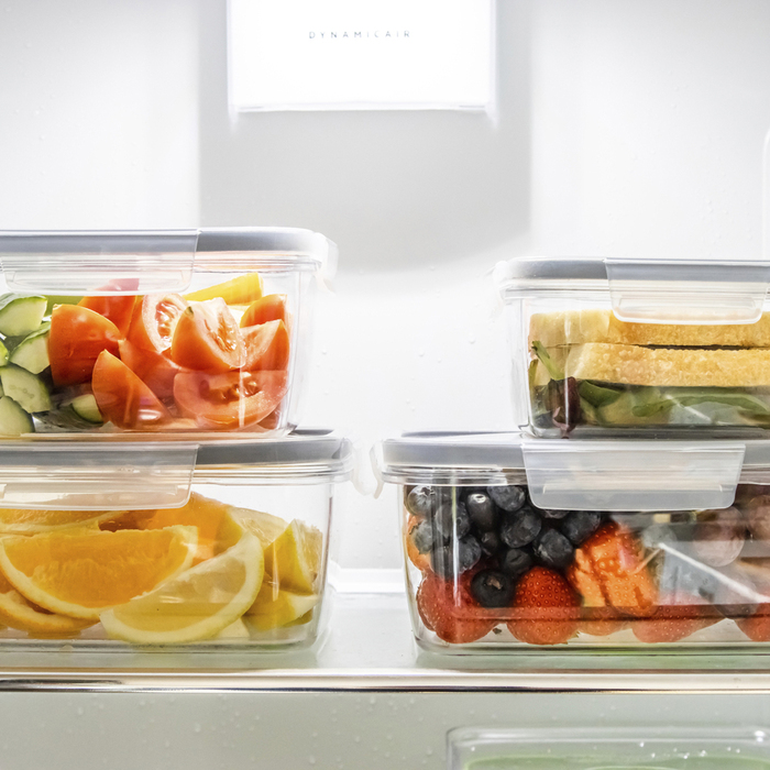 Контейнер для продуктов Kitchen Craft MASTERCLASS, пластик, 18 х 18 х 8,5 см, 1,4 л