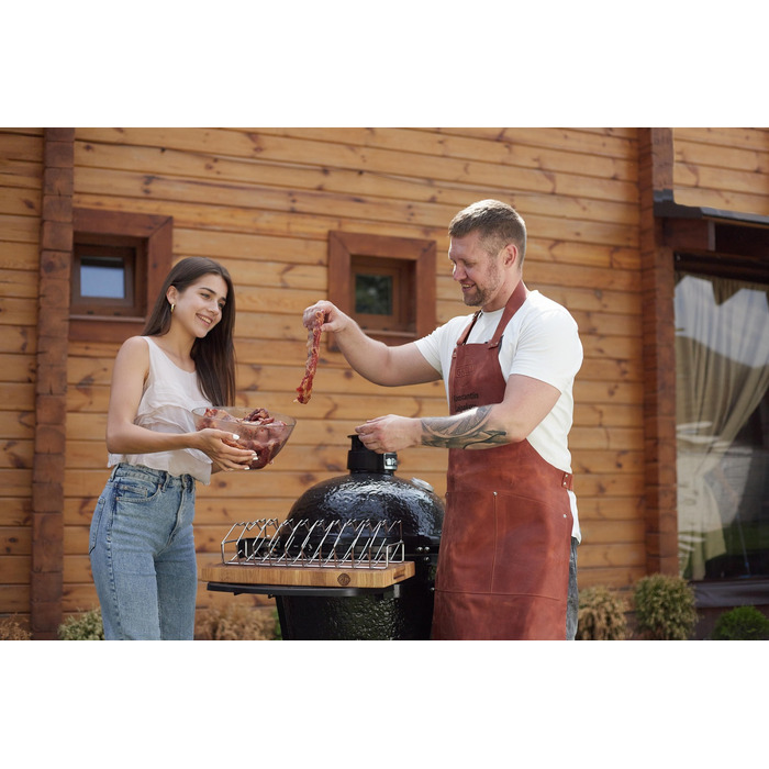 Керамический угольный гриль Primo Large Oval All in One PGCLGCG Код: 004193