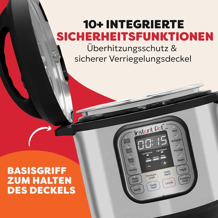 Электрическая мультиварка 5,7 л 1000 Вт Instant Pot