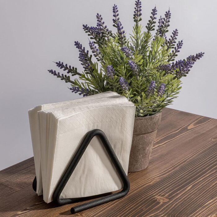 Тримач для серветок вінтажний чорний Loftie