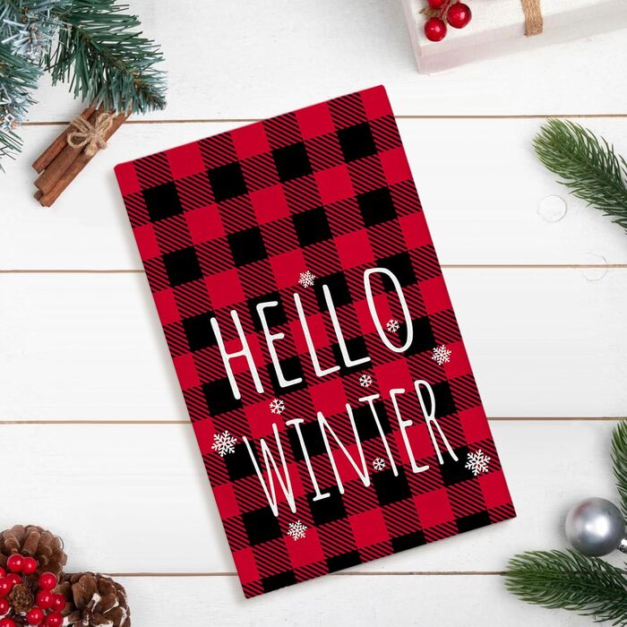 Набір з 2 різдвяних кухонних рушників 45 x 65 см, набір F Ohok