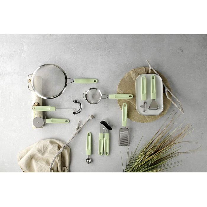 Набор из 2 овочечисток, зеленые Ecolution Fackelmann