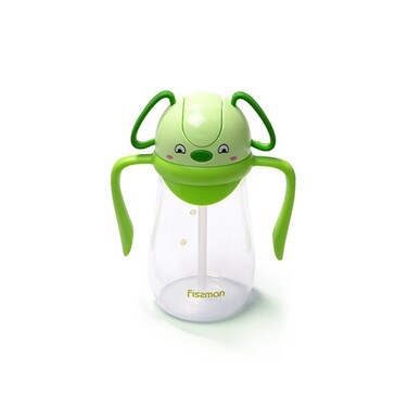 Пляшка для води Fissman 400 мл з трубочкою (6853)