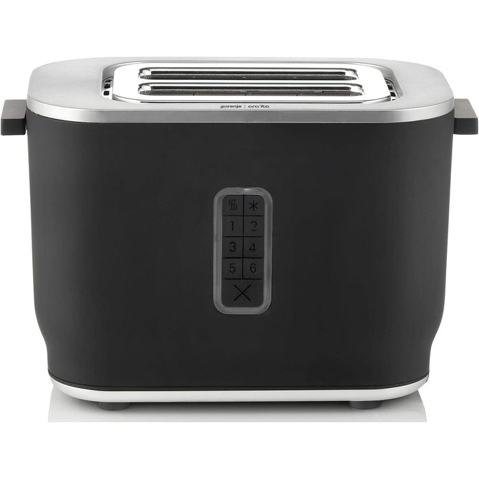 Gorenje Тостер, 800Вт, пластик, метал, чорний