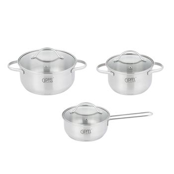 GIPFEL Набір каструль AZALEA з 6 пр 51061 GIPFEL