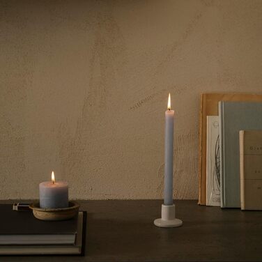 Свічки Spaas Rustic Pillar 80/110 мм 65 шт. - (Світло-блакитні)