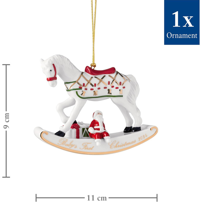Ялинкова іграшка Коник-гойдалка Villeroy & Boch