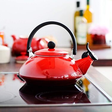 Чайник 1,6 л емальований помаранчево-червоний Zen Le Creuset