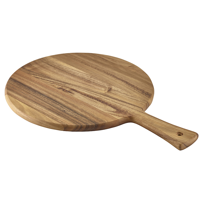 Доска для пиццы с ручкой 33 см, Acacia Wood, Genware