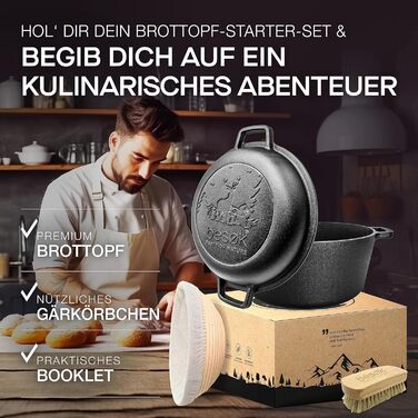 Форма для випікання хліба 26 см чавун besok