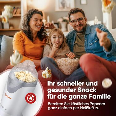 Машина для попкорну 1200 Вт, біло-сірий PM 3635 Clatronic