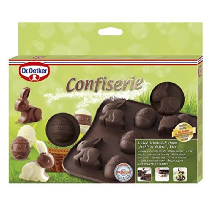 Силіконова форма для приготування цукерок Великодні мотиви Confiserie Dr. Oetker