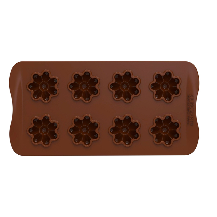 SCG063 Силіконова форма 'Квітка' Ø 38 h 12 мм, 8x9 мл