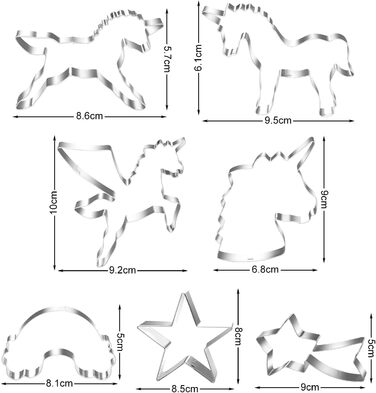 Різдвяні формочки для печива, набір формочок для печива гном Санта Клаус, формочка для печива з нержавіючої сталі у формі лося, формочка для печива з 4 головами лося, подарункові формочки для печива для випікання помадних тортів (барвиста тема A2)