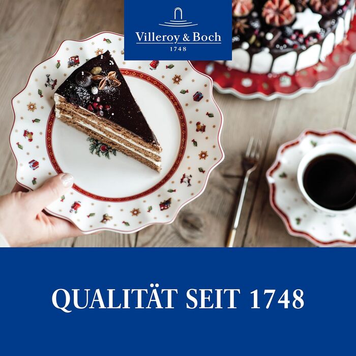 Різдвяний обідній сервіз на 4 персони, 12 предметів Toy's Delight Villeroy & Boch