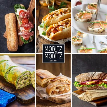 Форма для випічки булочок для хот-догів, силіконова Moritz & Moritz