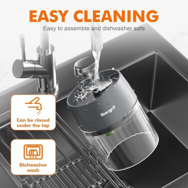 Спіральна овочерізка 4-в-1 M522 Ibergrif