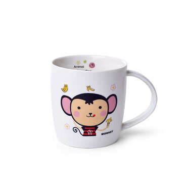 Кружка Fissman 340 мл Мавпочка (9380)