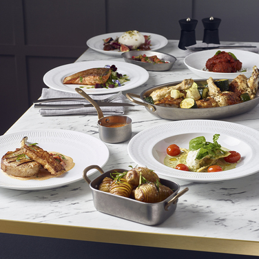 Тарілка 28 см, Incise Porcelain Solara, GenWare