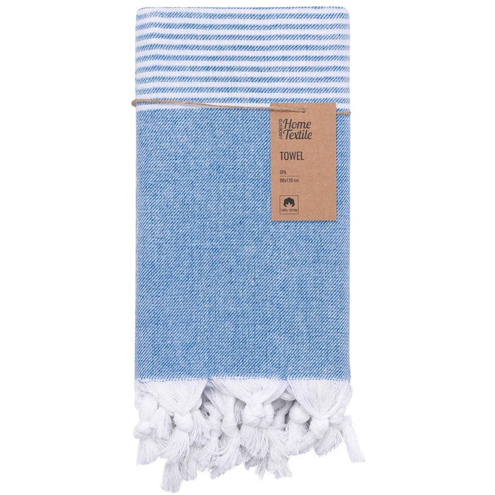 Рушник Ardesto SPA 90х170см, 100% бавовна, синій