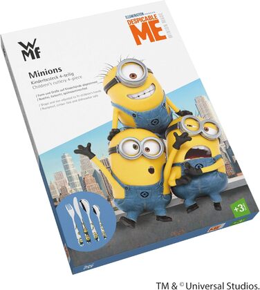 Набір дитячих столових приборів 4 предмета Minions WMF