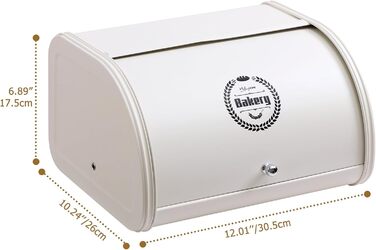 Хлібниця з кришкою що згортається 30,5 x 26 x 17,5 см HollyHOME