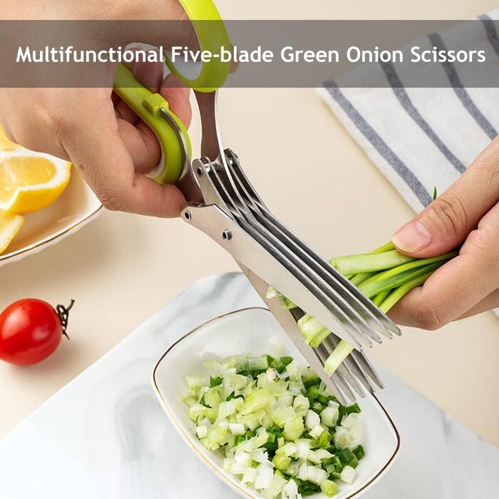 Кухонні ножиці з нержавіючої сталі з 5 лезами Butyeak
