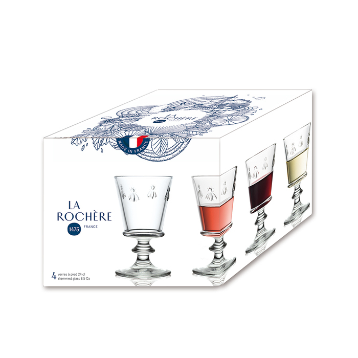Келих для вина, кубок 240 мл, набір 4 шт., Abeille, La Rochere