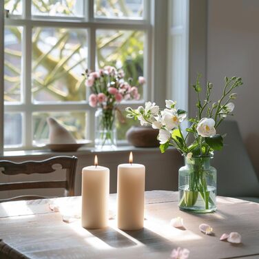 Стовпчасті свічки 6 x 12 см, час горіння 40 годин HORECA CANDLES