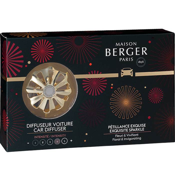 Дифузор для автомобіля Maison Berger Paris з ароматом EXQUISITE SPARKLE CERCLE CLAIR