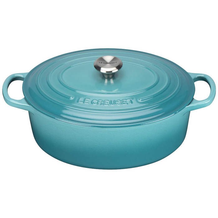 Гусятница / жаровня 27 см, бірюзовий Le Creuset