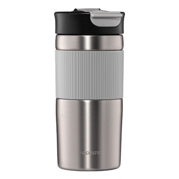 Термокружка ARDESTO Comfort 450 мл, нержавеющая сталь, серый
