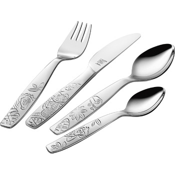 Набір дитячих столових приборів 4 предмета Jungle Twin Kids Zwilling