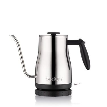 Електричний чайник 1 л, чорний / металік Bistro Bodum