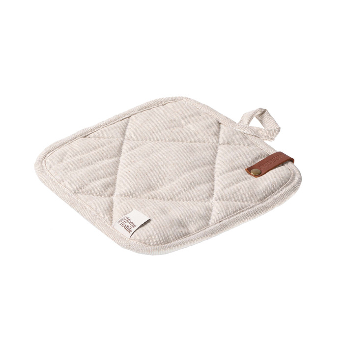 ARDESTO Прихватка Oliver, беж, 20х20см, 100% бавовна (напов. ватин)