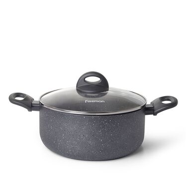 Кастрюля с крышкой 20 см 2,8 л MOON STONE Fissman