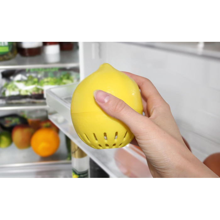 Поглинач запаху для холодильника у вигляді лимона 2 шт Stimio