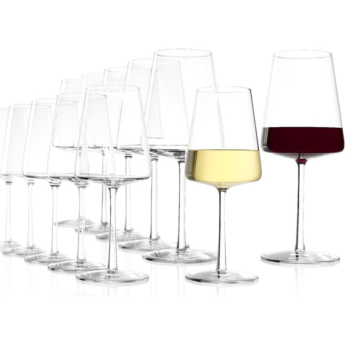Набір келихів для червоного та білого вина из 12 шт., Power Stölzle Lausitz