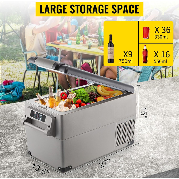 Автохолодильник 35 л 60 Вт VEVOR