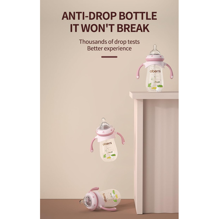 Пляшечка для годування 270 мл Oberni