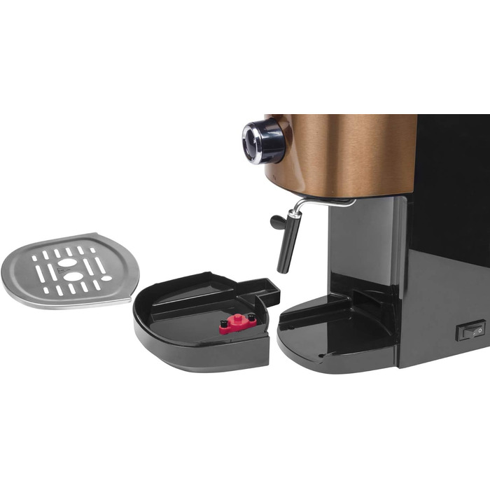 Еспресо-машина на 2 чашки, 1450 Вт Bestron