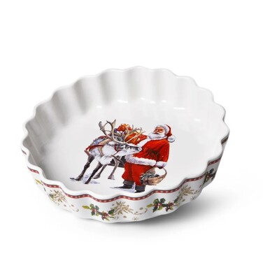 Форма для запікання Fissman CHRISTMAS 24,6 см фарфор (13792)