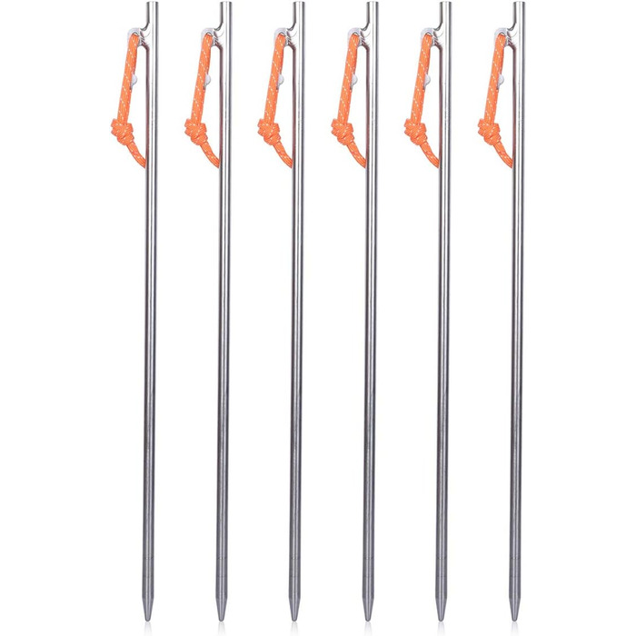 Кілочки для намету 6 шт. Ti4012P40L  iBasingo