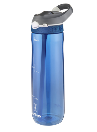 Бутылка для воды спортивная 720 мл, синий 2191379 Ashland Contigo