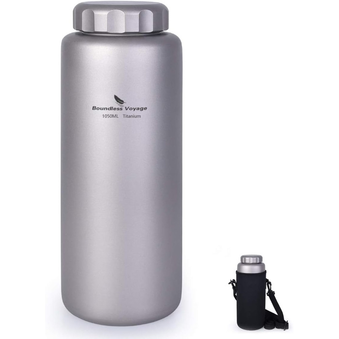 Титанова чашка для кемпінгу 1050 мл Boundless Voyage
