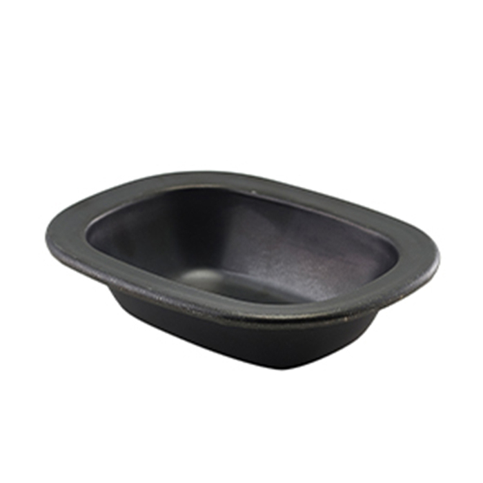 Салатник 16x12x3.5 см, 240 мл, Black Vintage Steel, GenWare