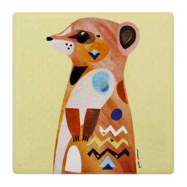Підставка під кухоль Maxwell & Williams Meerkat PETE CROMER, кераміка, 9,5 х 9,5 см